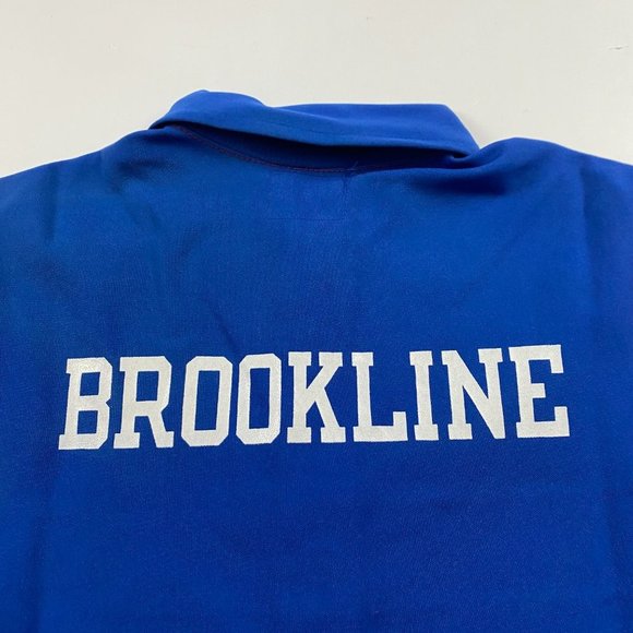 Vintage Champion Brooklyn Warm Up Shooting Shirt Jacket Women;s XL Men;s Medium - Picture 7 of 14